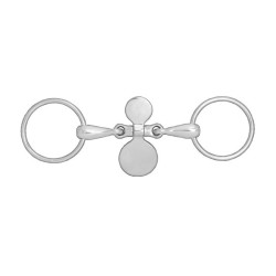 Mors de filet double brisure releveur Horze