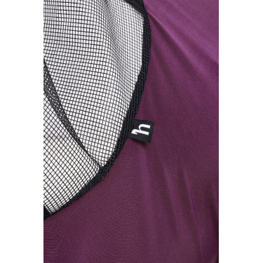 Masque anti-insectes Soft Stretch Horze Rouge foncé Masque anti-insectes Soft Stretch Horze Rouge foncé