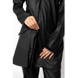 Imperméable PU Billie femme Horze Noir