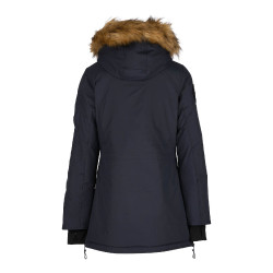 Lange parka Brooke Horze dames Donker marineblauw