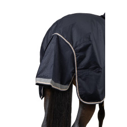 Couverture d'extérieur légère Georgina B Vertigo avec couvre-cou 150 g Bleu marine foncé
