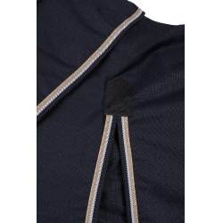 Couverture d'extérieur légère Georgina B Vertigo avec couvre-cou 150 g Bleu marine foncé