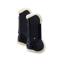 Guêtres Caliber Horze mouton Noir