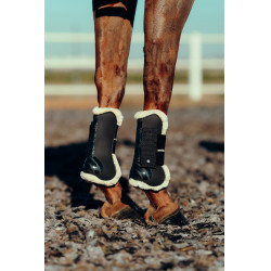 Guêtres Caliber Horze mouton Noir