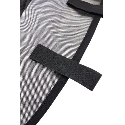 Masque anti-mouches pour bridon Horze Noir