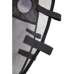 Masque anti-mouches pour bridon Horze Noir