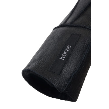 Gants en peau de mouton Lana Supreme Horze Noir