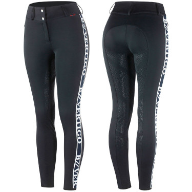 Functionele rijbroek met hoge taille en volledige siliconen grip Angelika dames B Vertigo Functionele rijbroek met hoge taille en volledige siliconen grip Angelika dames B Vertigo
