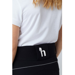 Kinderbroek voor paardrijden met zitvlak Horze Aubrey Donker marineblauw Kinderbroek voor paardrijden met zitvlak Horze Aubrey Donker marineblauw