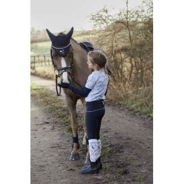 Pantalon d'équitation fond de peau Enfant Horze Aubrey Pantalon d'équitation fond de peau Enfant Horze Aubrey