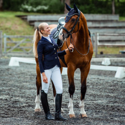 Veste de concours avec mesh Gabrielle femme B Vertigo Bleu marine foncé Veste de concours avec mesh Gabrielle femme B Vertigo Bleu marine foncé