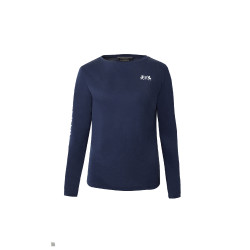 Tee-shirt manches longues Daniele femme B Vertigo Bleu marine foncé Tee-shirt manches longues Daniele femme B Vertigo Bleu marine foncé
