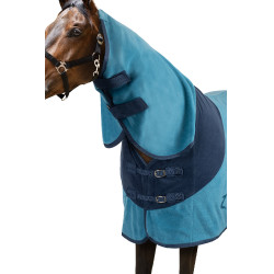 Couverture polaire avec couvre-encolure Turin Horze Bleu roi Couverture polaire avec couvre-encolure Turin Horze Bleu roi