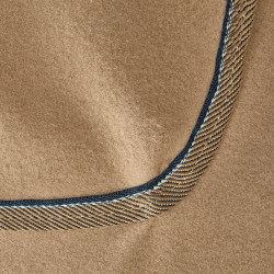 Zadeldeken fleece Kiel Horze Lichtbruin Zadeldeken fleece Kiel Horze Lichtbruin
