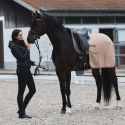 Couvre-reins couverture polaire Kiel Horze Marron clair Couvre-reins couverture polaire Kiel Horze Marron clair