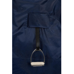 Couverture Cambridge Combo pour travail monté Horze Bleu marine foncé Couverture Cambridge Combo pour travail monté Horze Bleu marine foncé