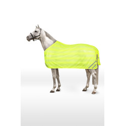 Couverture mesh réfléchissante Horze Jaune Couverture mesh réfléchissante Horze Jaune