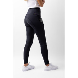 Legging Horze Mathilde fond silicone femme Bleu marine foncé Legging Horze Mathilde fond silicone femme Bleu marine foncé