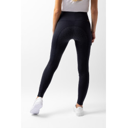 Legging Horze Mathilde siliconen full grip dames Donker marineblauw