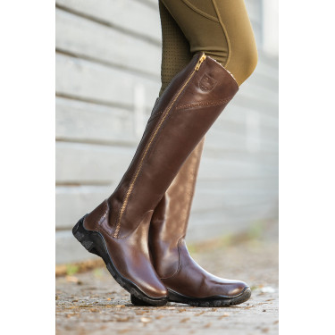 Leren gevoerde laarzen Horze Aspen dames Leren gevoerde laarzen Horze Aspen dames