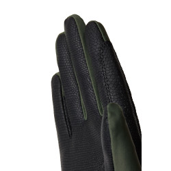 Gants d'équitation B Vertigo Laia femme avec logo imprimé Vert scarabée Gants d'équitation B Vertigo Laia femme avec logo imprimé Vert scarabée