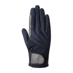 Gants d'équitation été Horze Leni femme Marine foncé Bleu