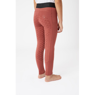 Paardrijlegging silicone Horze Leighton Junior met full grip en warme voering Paardrijlegging silicone Horze Leighton Junior met full grip en warme voering