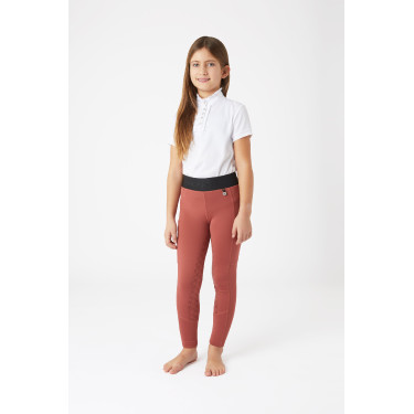 Paardrijlegging silicone Horze Leighton Junior met full grip en warme voering Paardrijlegging silicone Horze Leighton Junior met full grip en warme voering
