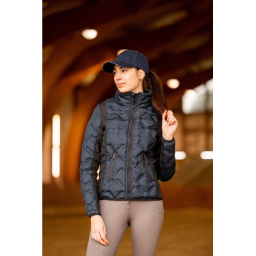 Veste d'équitation doudoune Horze Shelly femme Marine foncé Veste d'équitation doudoune Horze Shelly femme Marine foncé