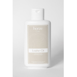 Huile pour cuir Horze Perfectly pale marron clair