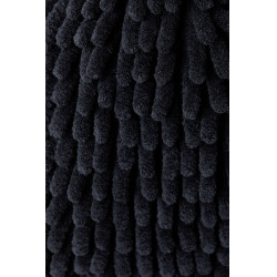 Gant de pansage en microfibre Horze Noir Gant de pansage en microfibre Horze Noir