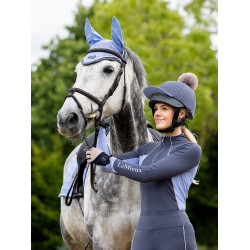 Bonnet anti-mouches LeMieux Esme Bleu corn