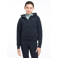 LeMieux halve rits Esme Young Rider Hettie hoodie Marine oud model Marineblauw