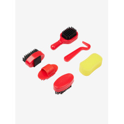 Kit de pansage Mini Poney LeMieux Chilli Rouge