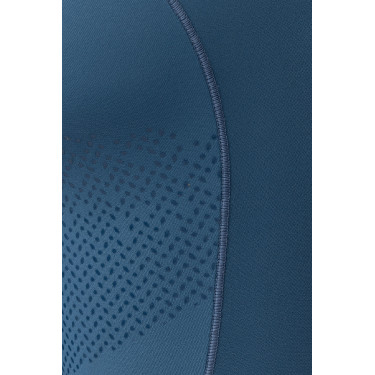 Thermische legging B Vertigo naadloos met volledige grip Leonora Marine titaan Marineblauw