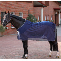 Bucas wedstrijddeken Show-Line Marine / grijs Blauw Bucas wedstrijddeken Show-Line Marine / grijs Blauw