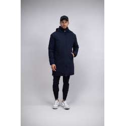 Lange parka Harcour Robertol Marine Marineblauw