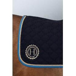 Tapijt Harcour Versailles Lhouis Marine Marineblauw