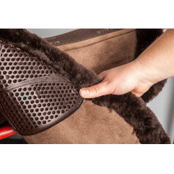 Tapis de selle Gel-Grip Showing Numnah LeMieux Marron Tapis de selle Gel-Grip Showing Numnah LeMieux Marron