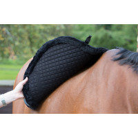 LeMieux Merino+ Sensitive Skin Euro Jump Square zadeldek Wit LeMieux Merino+ Sensitive Skin Euro Jump Square zadeldek Wit