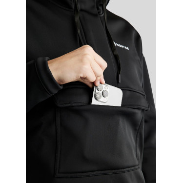 Anorak Montar kwart zip met zak en capuchon dames Anorak Montar kwart zip met zak en capuchon dames
