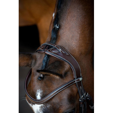 Bridon Montar Monarch leer organisch gelooid Bruin Bridon Montar Monarch leer organisch gelooid Bruin