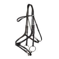 Bridon Montar US Excellence Classic cuir tanné Noir Bridon Montar US Excellence Classic cuir tanné Noir