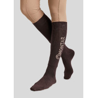 Chaussettes Montar logo Marron