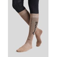 Chaussettes Montar logo Latté Marron Chaussettes Montar logo Latté Marron