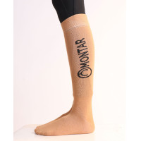 Chaussettes Montar Logo bamboo Moonstone Orange Chaussettes Montar Logo bamboo Moonstone Orange