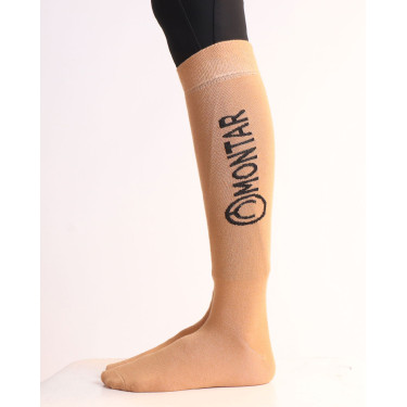 Chaussettes Montar Logo bamboo Moonstone Orange Chaussettes Montar Logo bamboo Moonstone Orange
