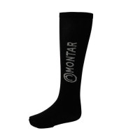 Chaussettes Montar Nylon 3 paires Noir Chaussettes Montar Nylon 3 paires Noir