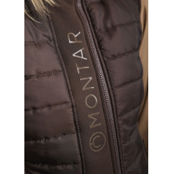 Mouwloze bodywarmer Montar Emma dames Bruin Mouwloze bodywarmer Montar Emma dames Bruin