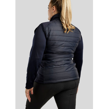 Mouwloze bodywarmer Montar Emma Curve dames Marine Marineblauw